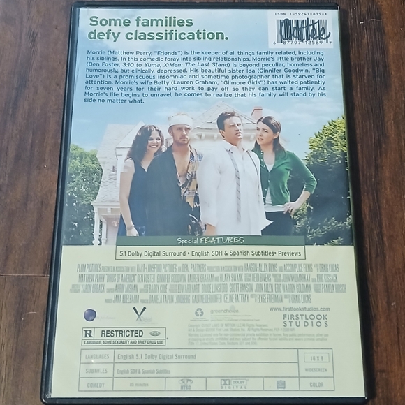 BIRDS OF AMERICA on DVD Matthew Perry - Picture 2 of 2